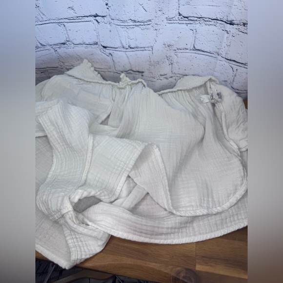 2 Piece Aerie White Sleeveless Top and Shorts Set 100% cotton - Picture 12 of 12